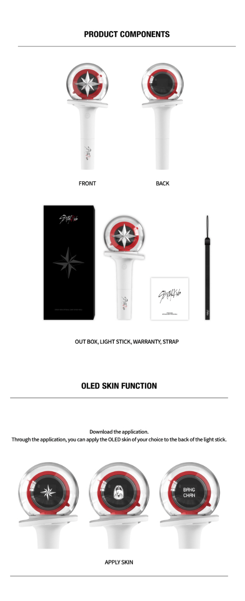 STRAY KIDS - OFFICIAL LIGHT STICK VER.2 - COKODIVE