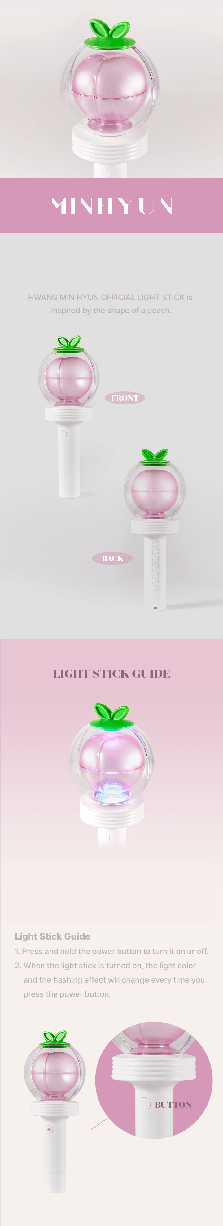 HWANG MIN HYUN - OFFICIAL LIGHT STICK - COKODIVE