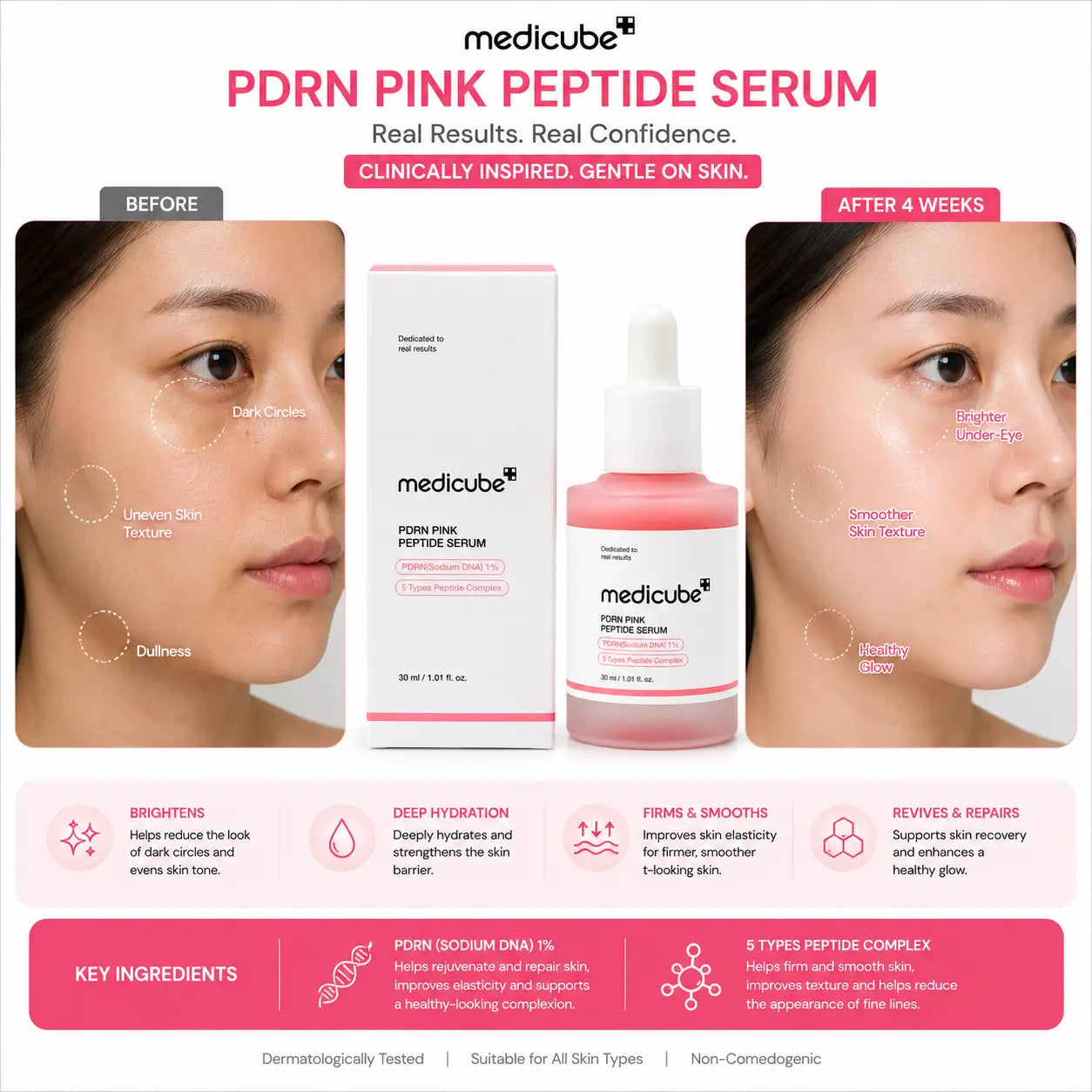 Medicube PDRN Pink Peptide Serum