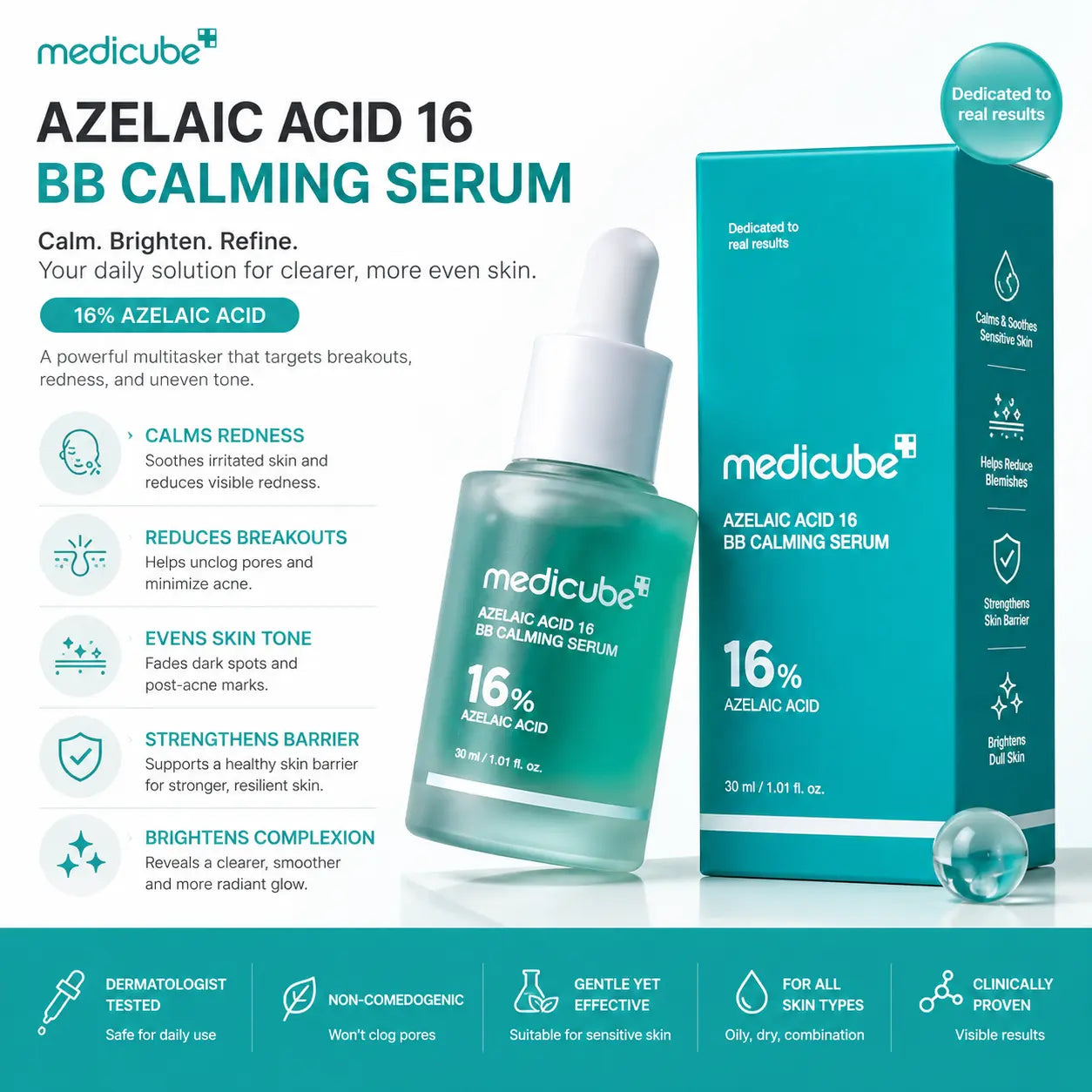 Medicube Azelaic Acid 16 BB Calming Serum