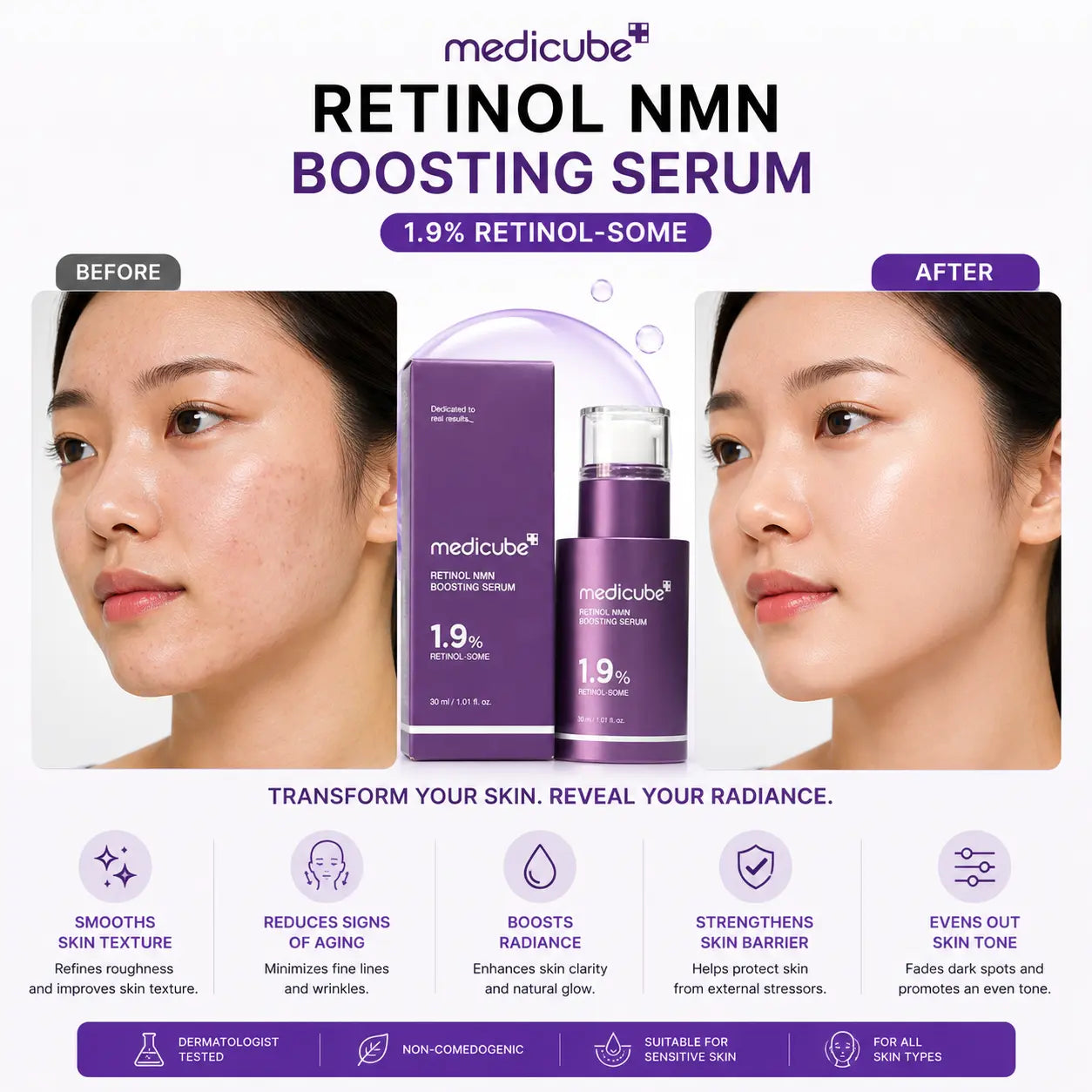 Medicube Retinol NMN Boosting Serum
