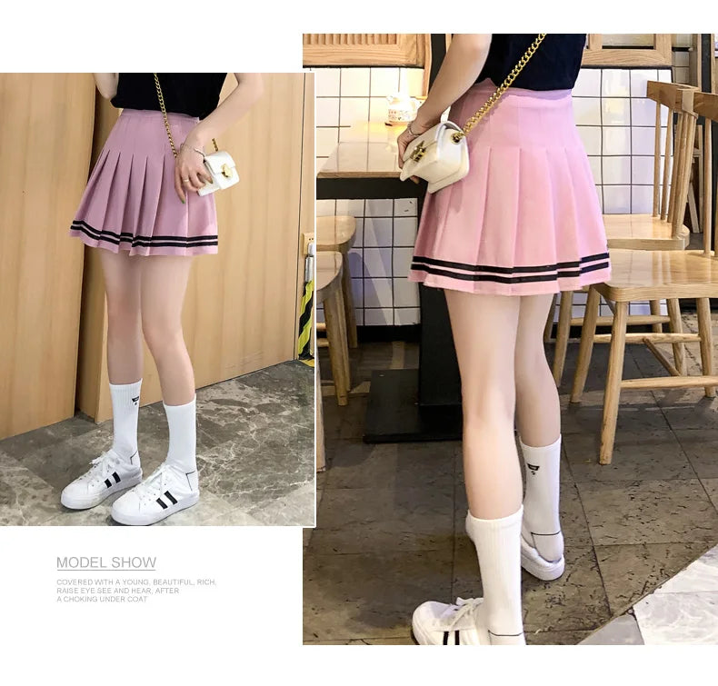 Preppy School Uniform Skirt 