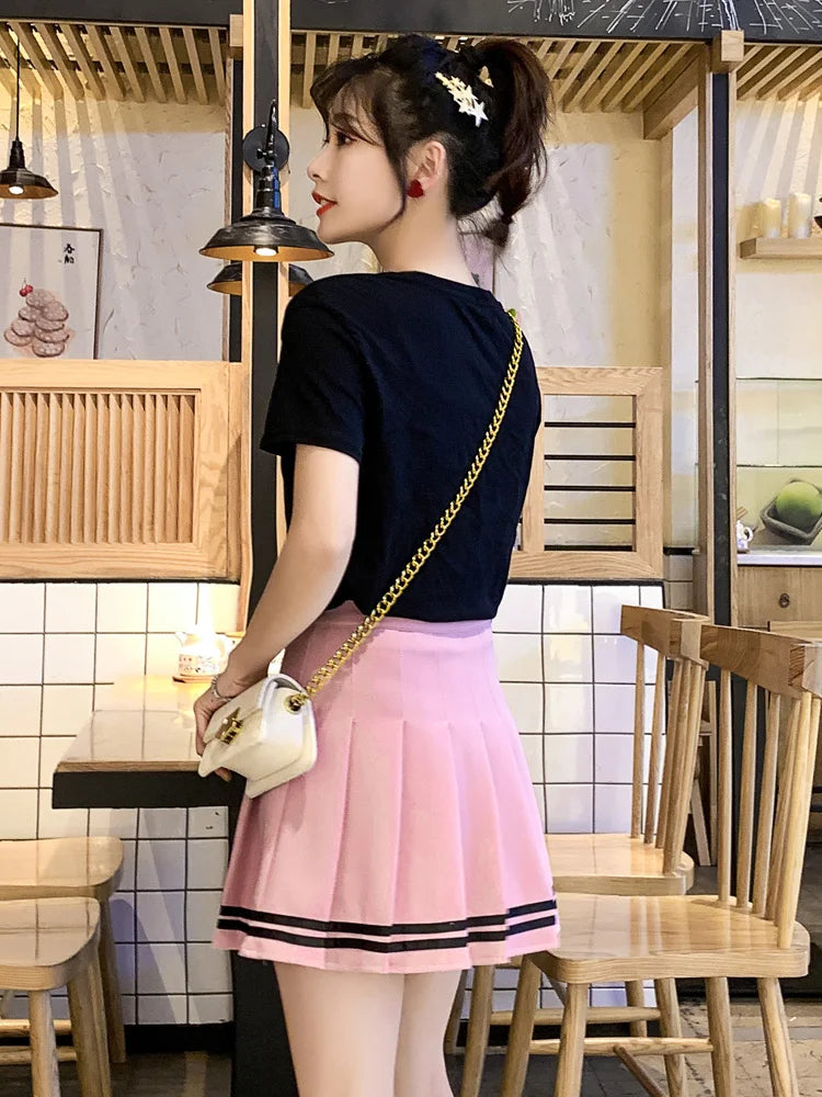 Preppy School Uniform Skirt 