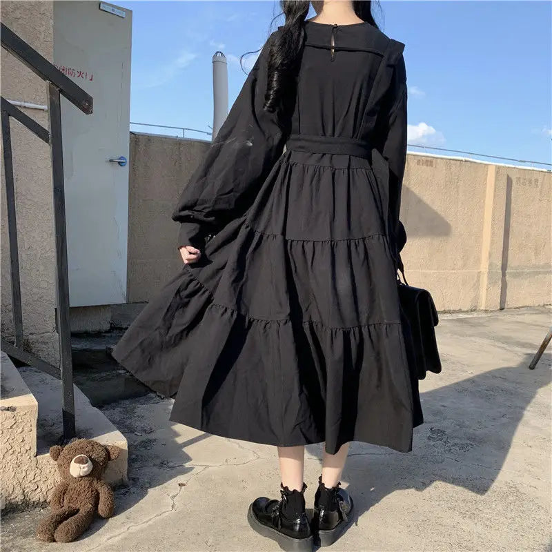 YBYR- Gothic Midi Dress