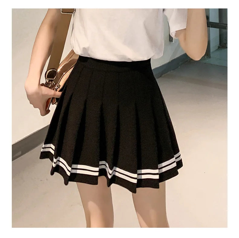 Preppy School Uniform Skirt 