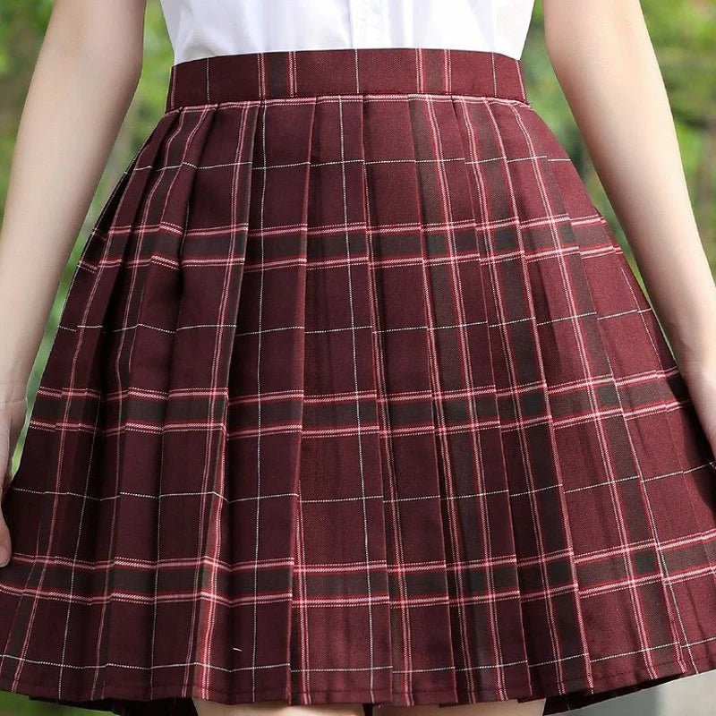 ZOKI - Plaid Pleated Skirt