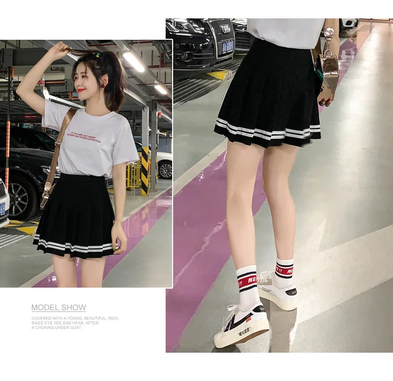 Preppy School Uniform Skirt 