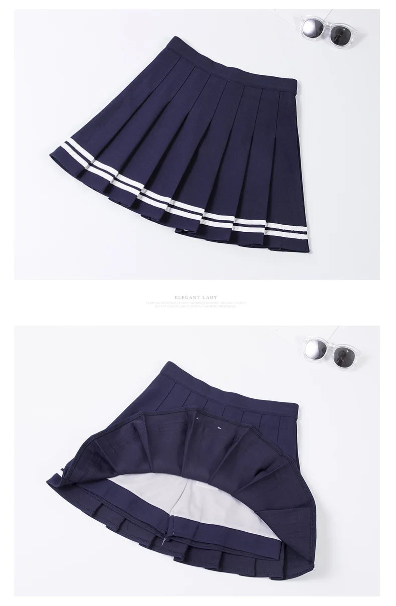 Preppy School Uniform Skirt 