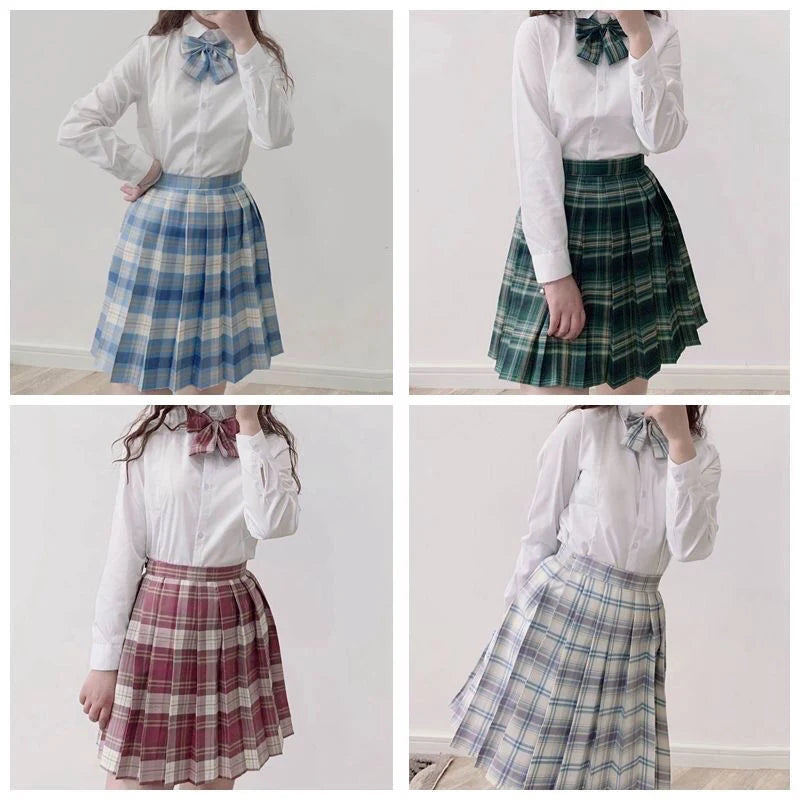 ZOKI - Plaid Pleated Skirt