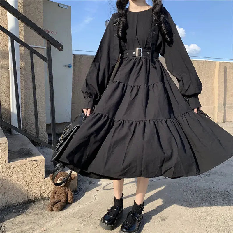 YBYR- Gothic Midi Dress