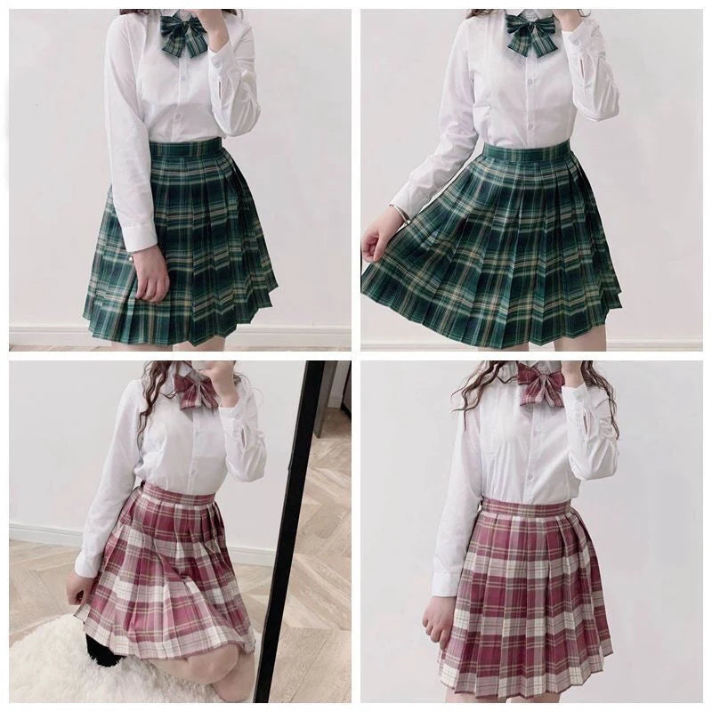 ZOKI - Plaid Pleated Skirt