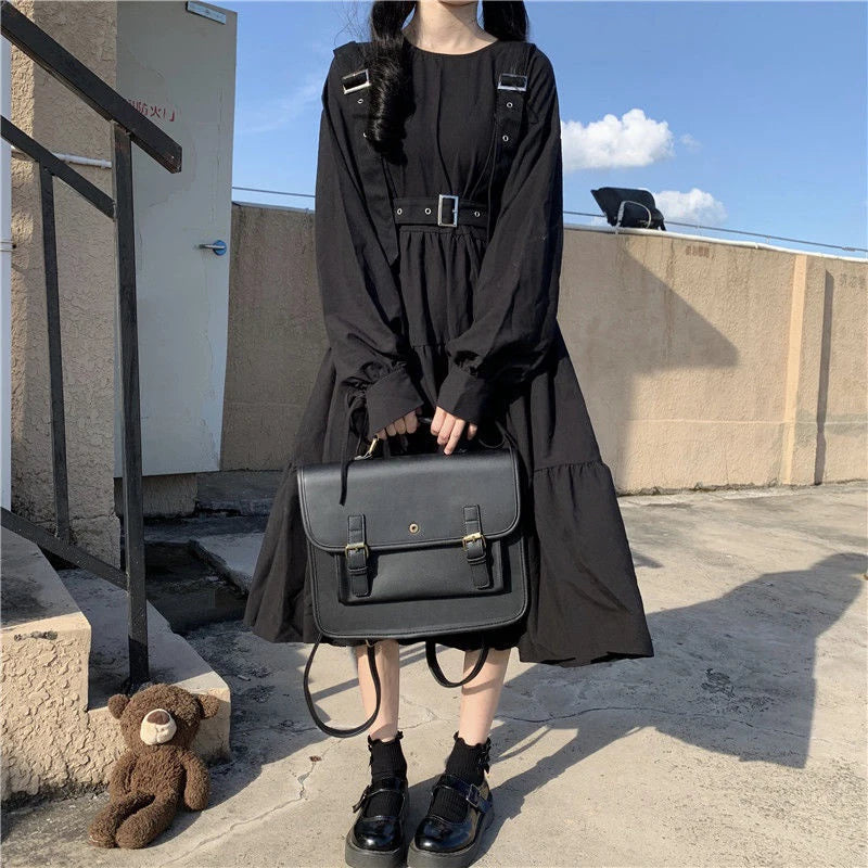 YBYR- Gothic Midi Dress