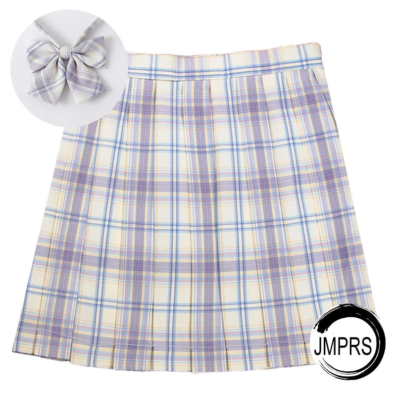 ZOKI - Plaid Pleated Skirt