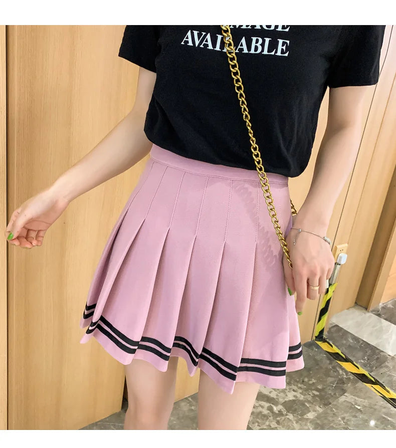 Preppy School Uniform Skirt 