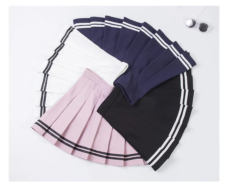 Preppy School Uniform Skirt 