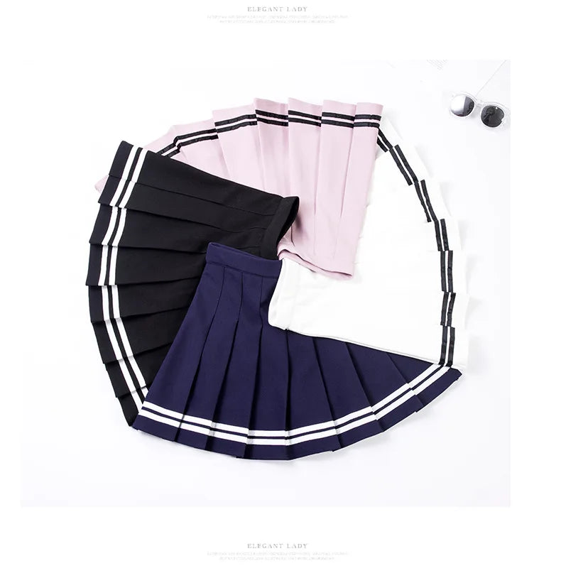 Preppy School Uniform Skirt 