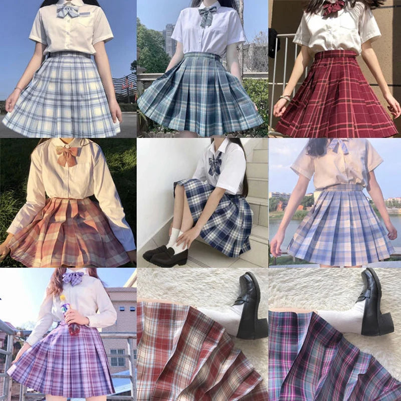 ZOKI - Plaid Pleated Skirt