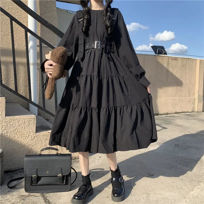 YBYR- Gothic Midi Dress