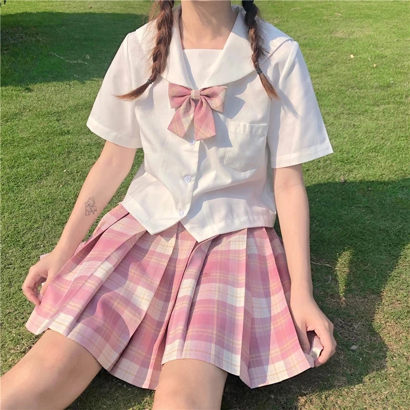 ZOKI - Plaid Pleated Skirt