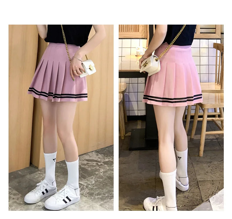 Preppy School Uniform Skirt 