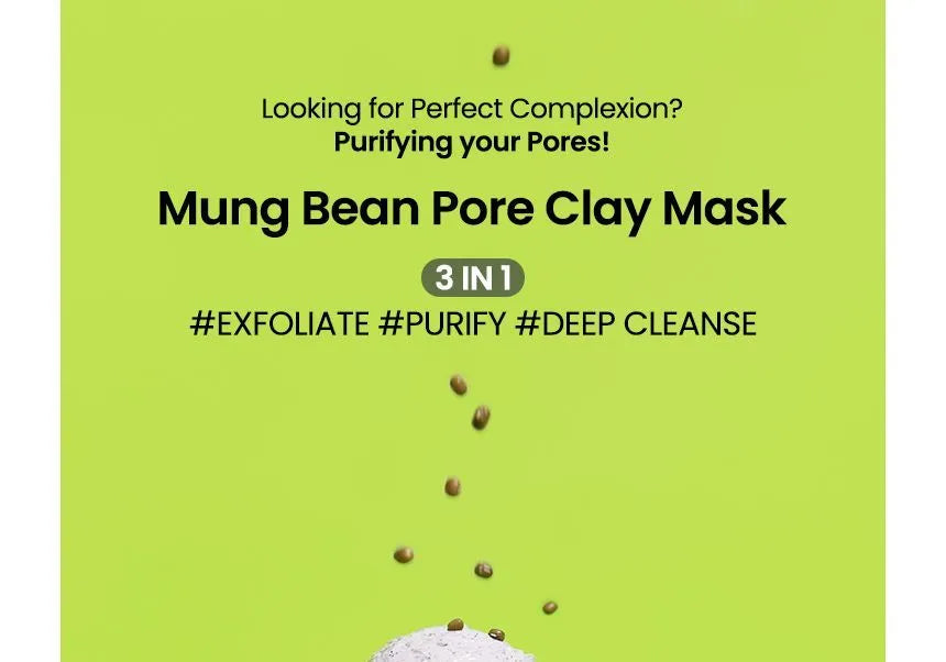 beplain - Mung Bean Pore Clay Mask