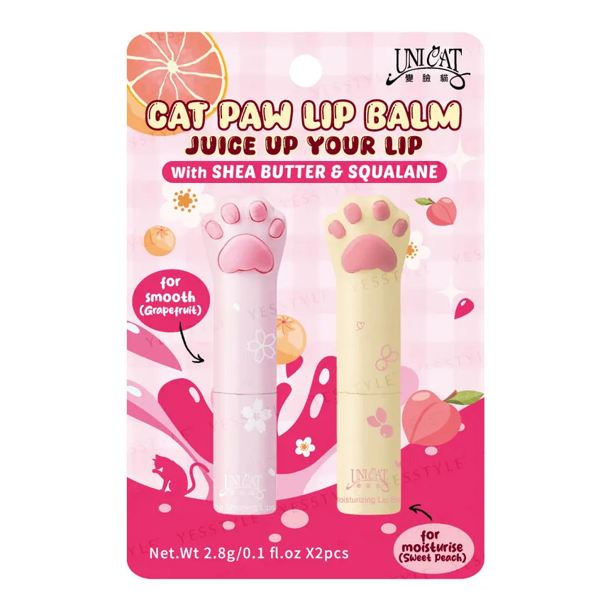 UNICAT - Cat Paw Lip Balm Set