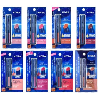 Nivea Japan - Rich Care &amp; Color Lip Balm SPF 20 PA++