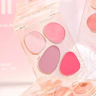 xixi - Floating Clouds Custard Four Color Blush