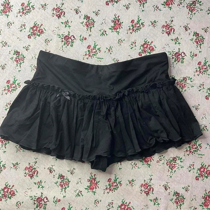 Cute Bow Mini Skirt