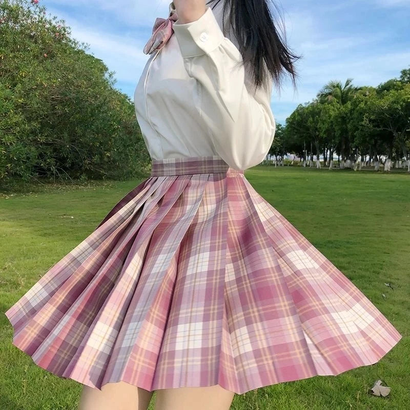 ZOKI - Plaid Pleated Skirt