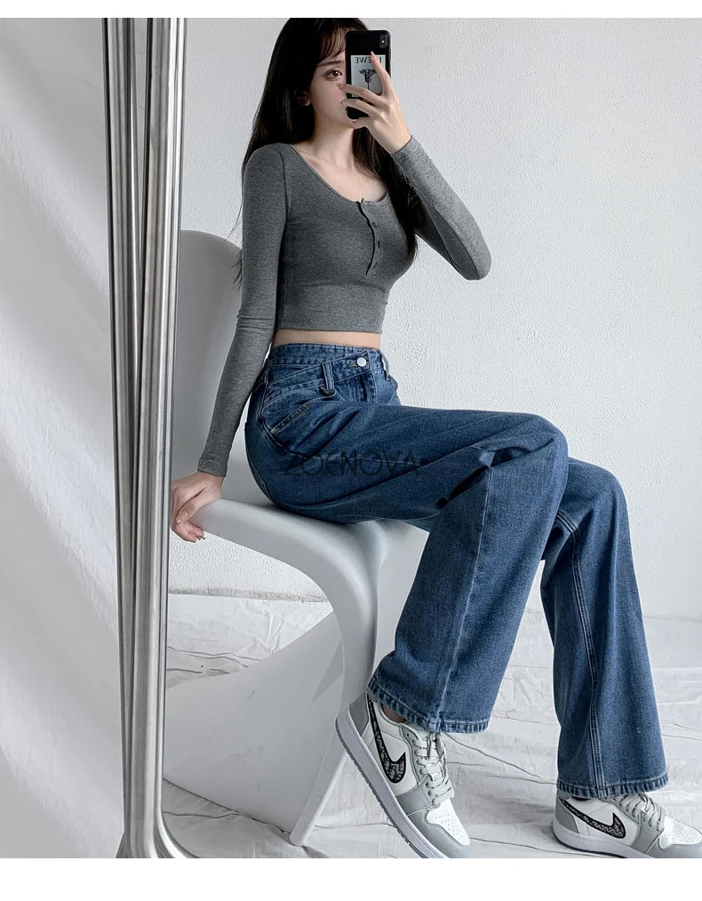 ZOENOVA - Baggy straight jeans