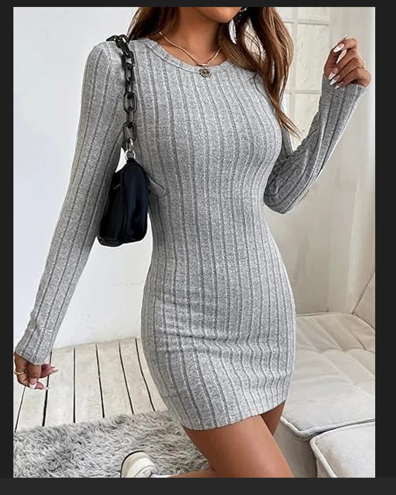 Va Va Voom - Knitted Bodycon Dress