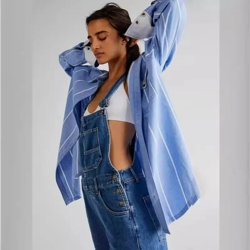 denim overall 