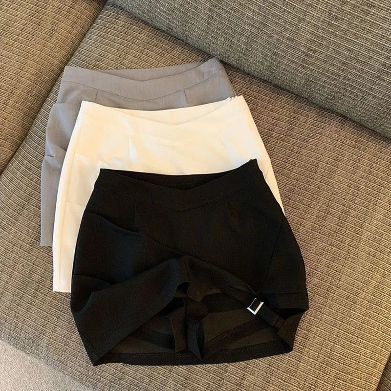 empire - Irregular Mini Skirt