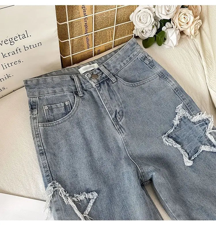 High-waist skinny stretch jeans 