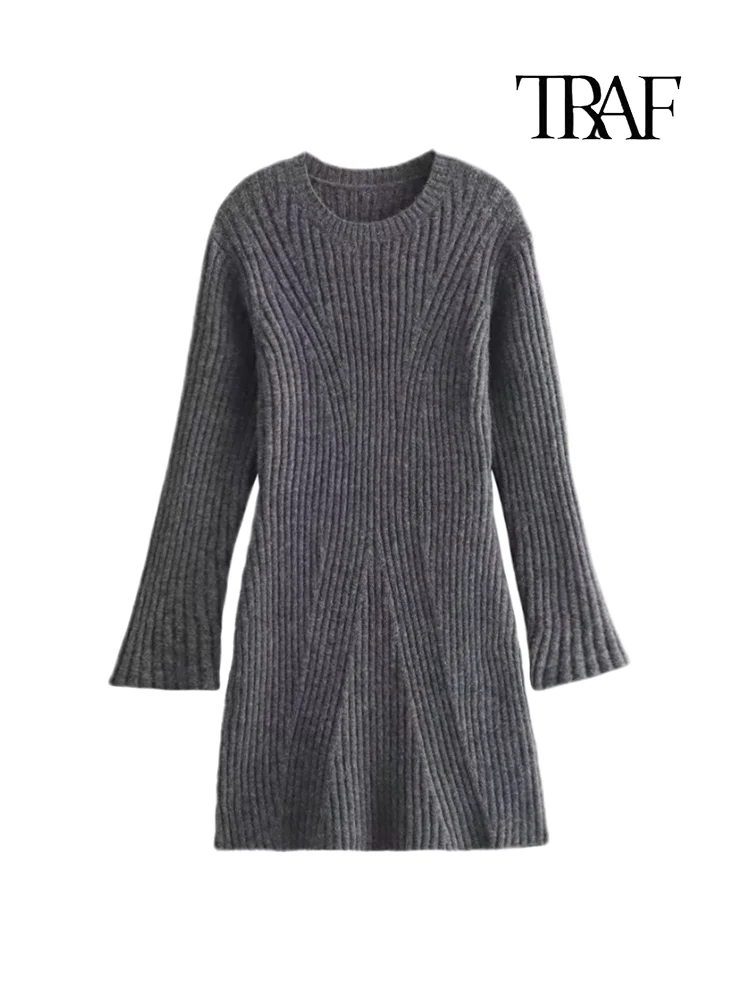 TRAF - Knit Slim Dress