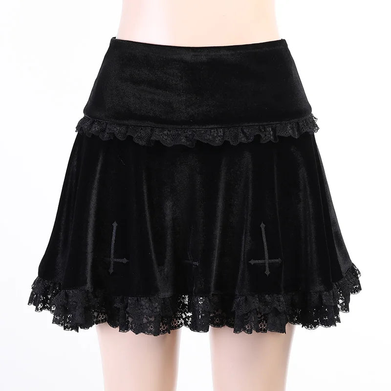 Gaono - Pleated Mini Skirt