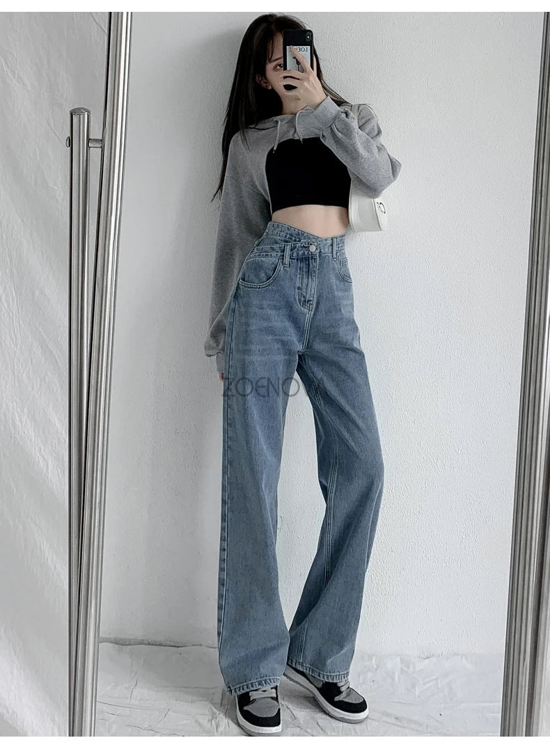 ZOENOVA - Baggy straight jeans