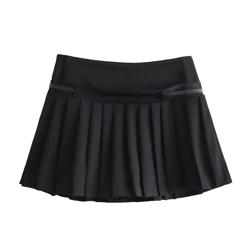 TRAF - Mini Pleated Skirt for Women