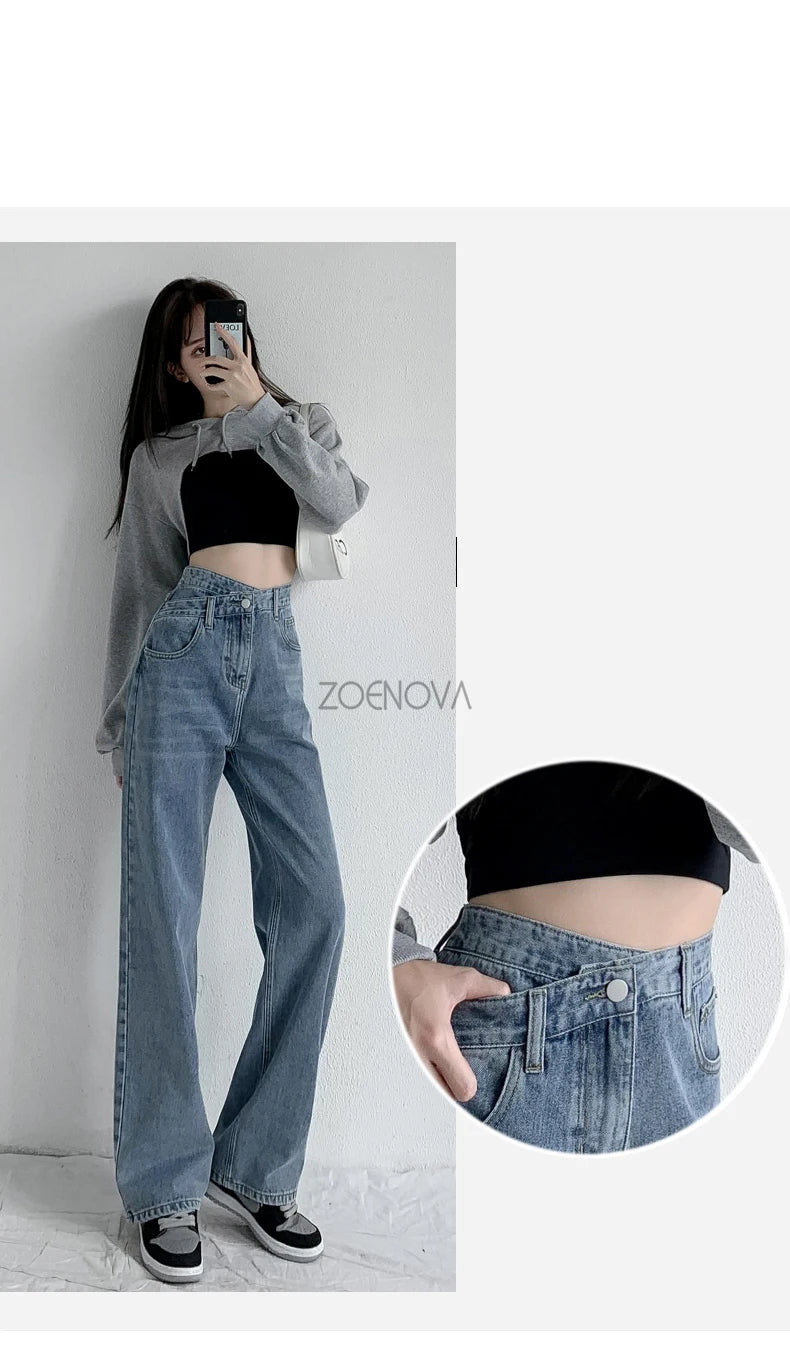 ZOENOVA - Baggy straight jeans