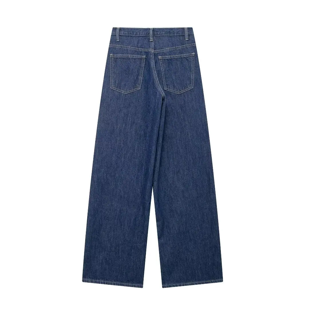 TRAF - Wide-Leg Denim Jeans