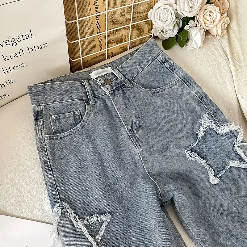 High-waist skinny stretch jeans 