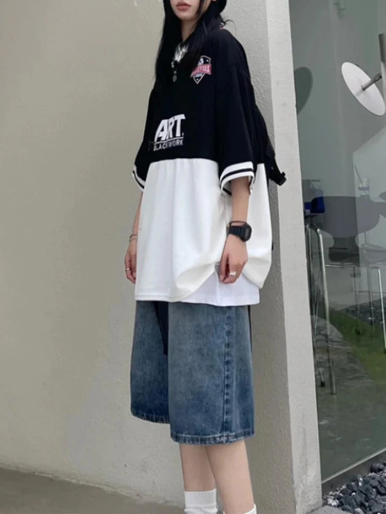 EOTVOTEE - Streetwear Loose Shorts