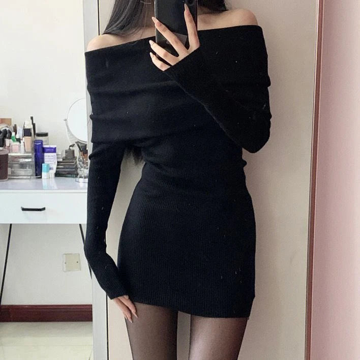 HIKIGAWA - Off-Shoulder Dress