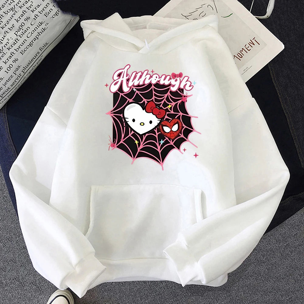 Kawaii Sanrio Spider Hello Kitty Hoodie