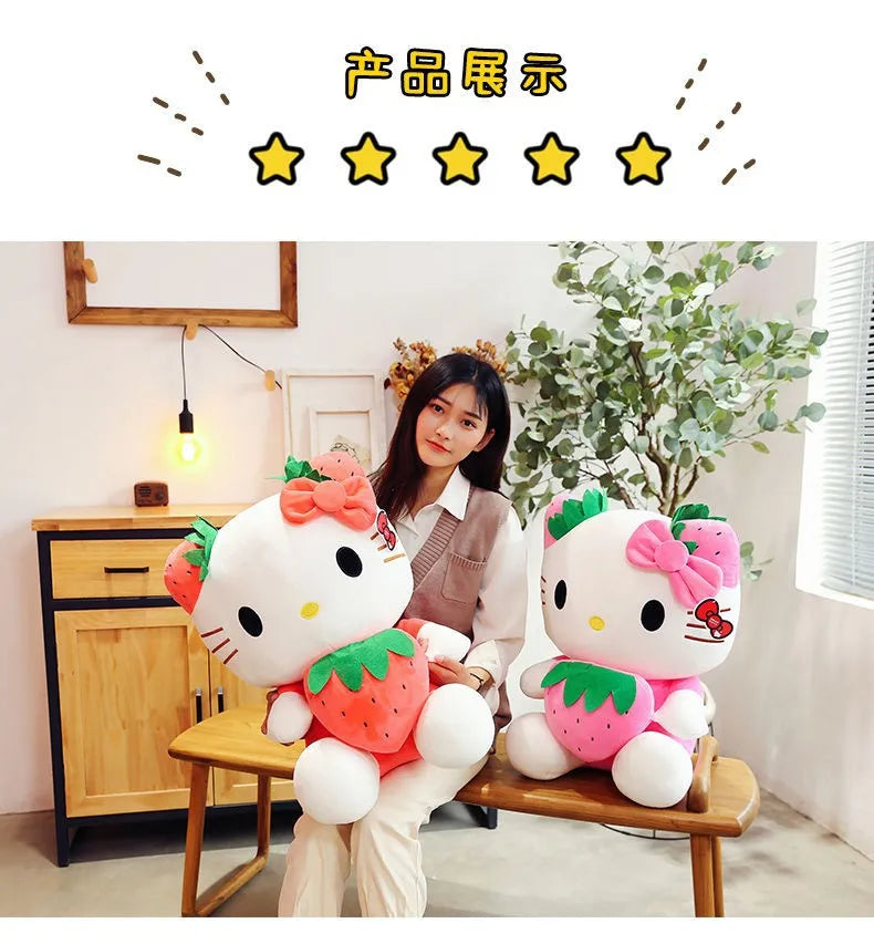 Hello Kitty - Strawberry Plushie 