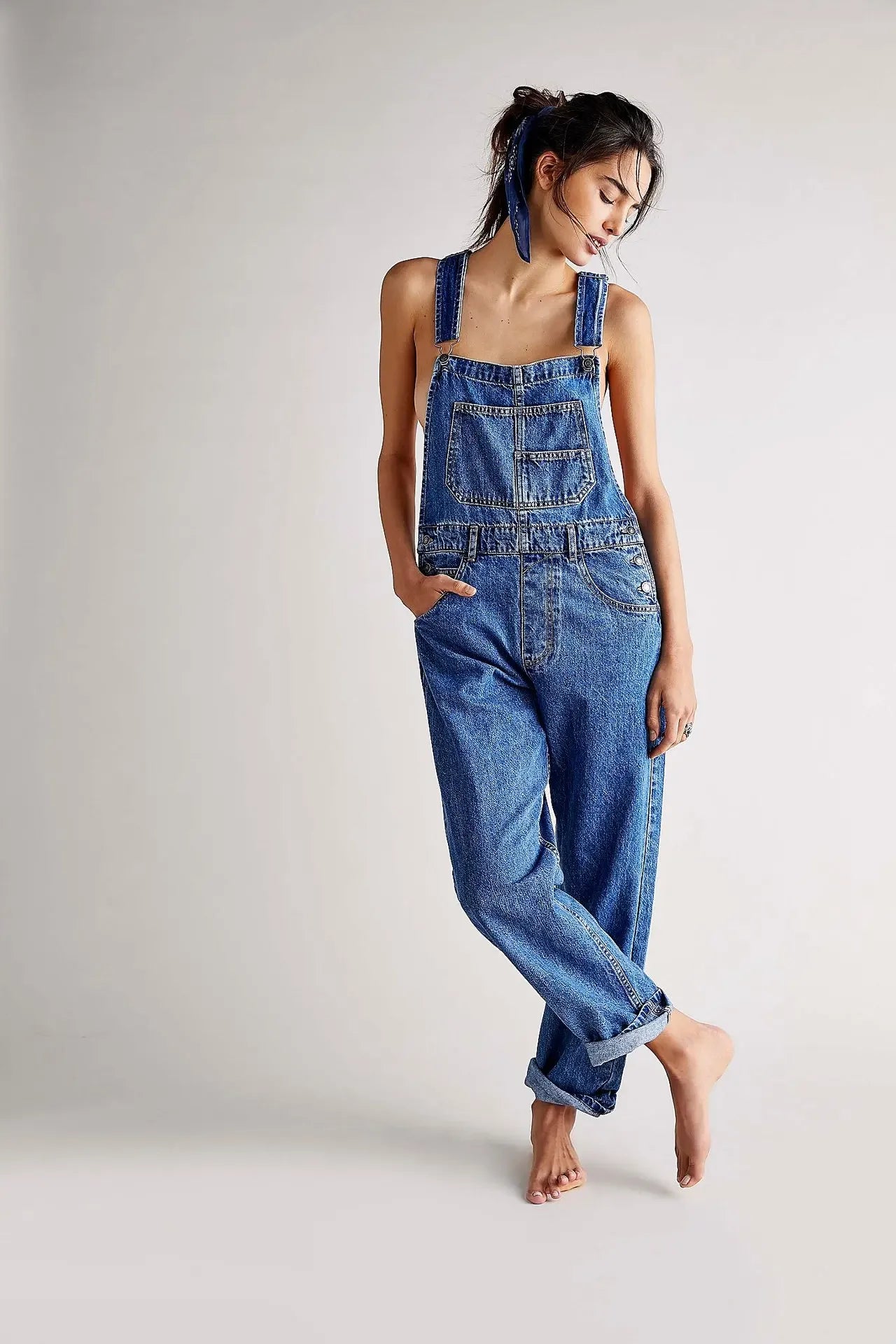 denim overall 