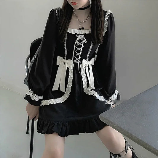 Lolita Gothic Mini Dress