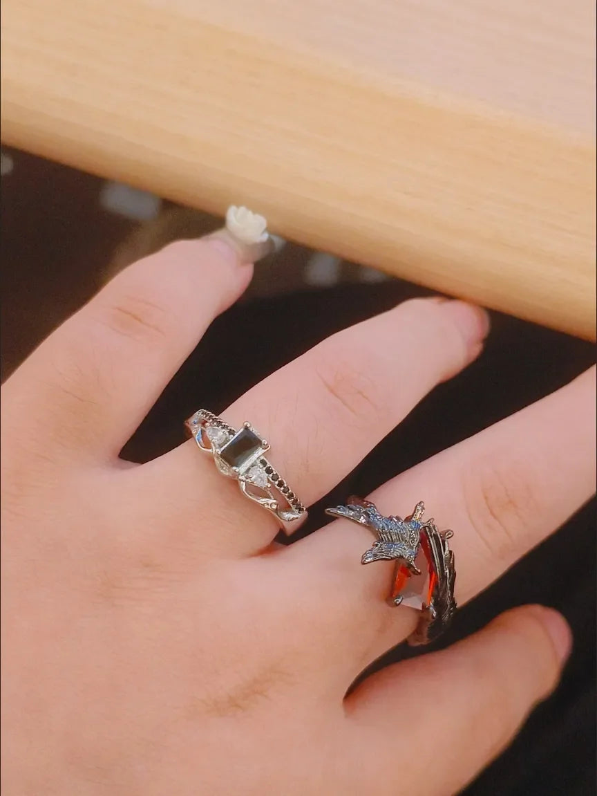 Love And Deepspace - Sylus Affinity Adjustable Couples Ring