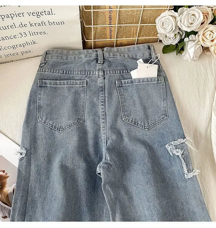 High-waist skinny stretch jeans 